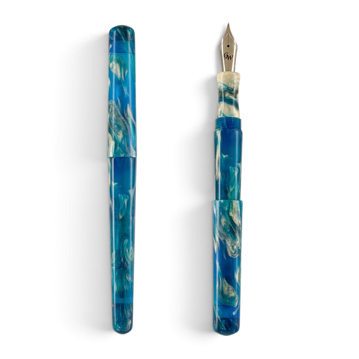 GW D2 Fountain Pen in Brooks Resin