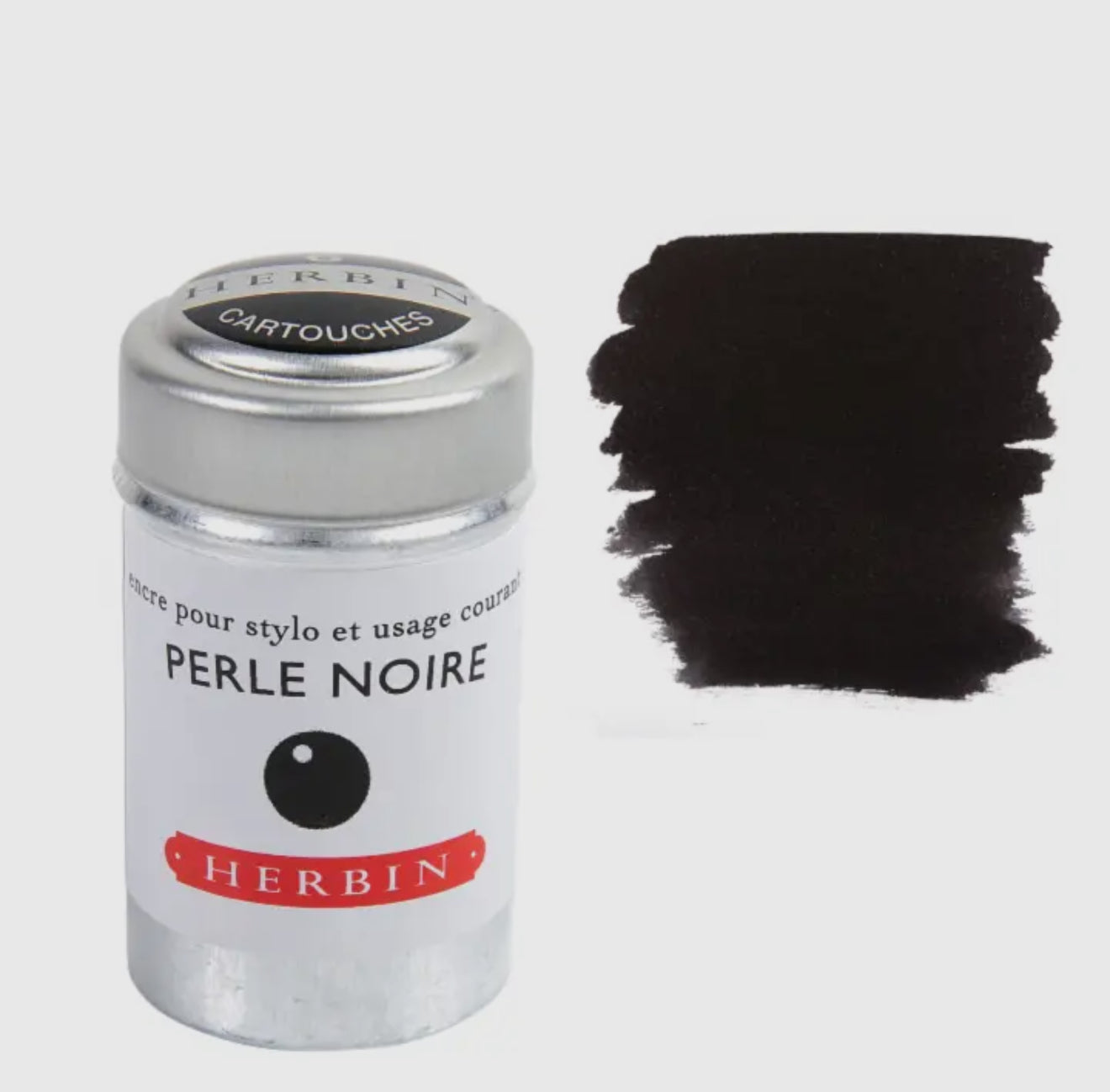 Jacques Herbin Tin of Ink Cartridges