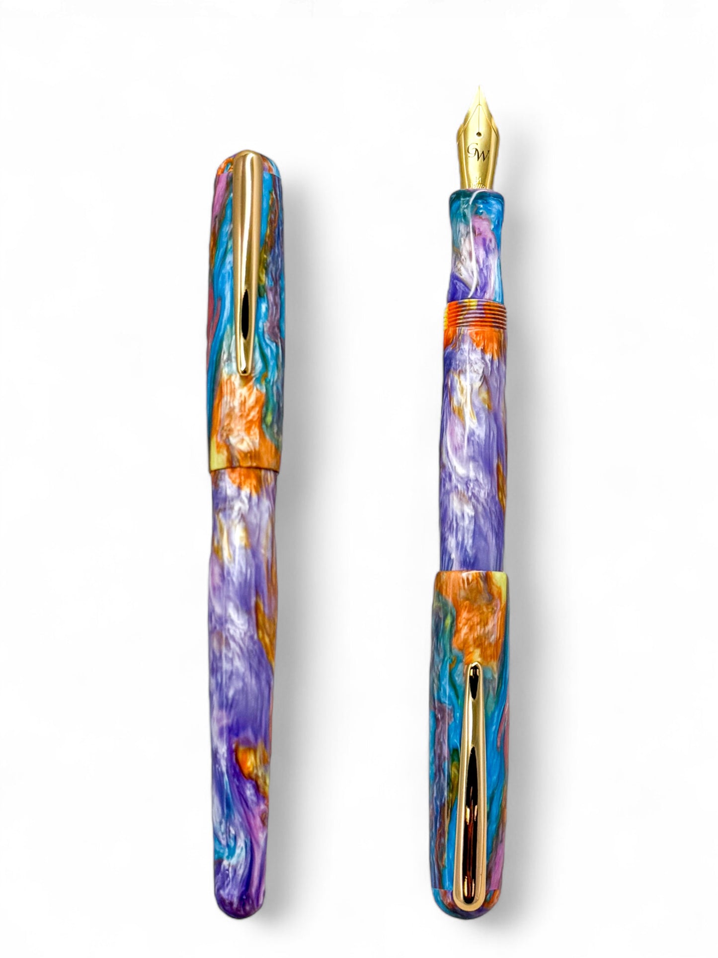 GW CC1 Fountain Pen in Brooks Primary Manipulation 4 Resin