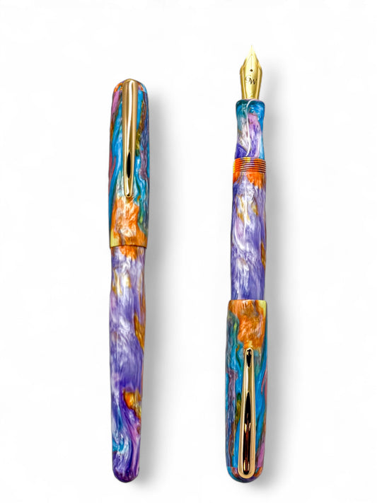 GW CC1 Fountain Pen in Brooks Primary Manipulation 4 Resin