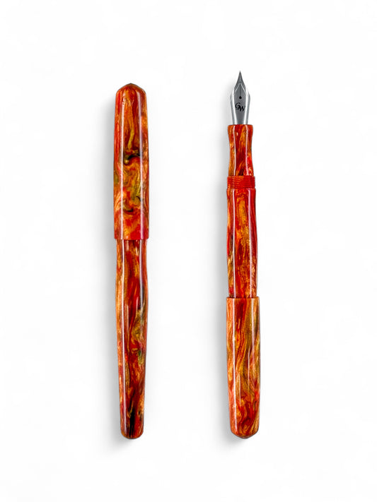 GW NC3 Fountain Pen in Autumn Leaves 1a Resin