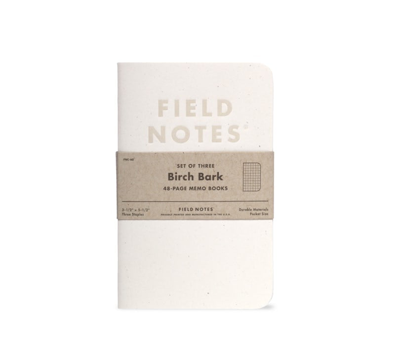 Field Notes Birch Bark Memo Book