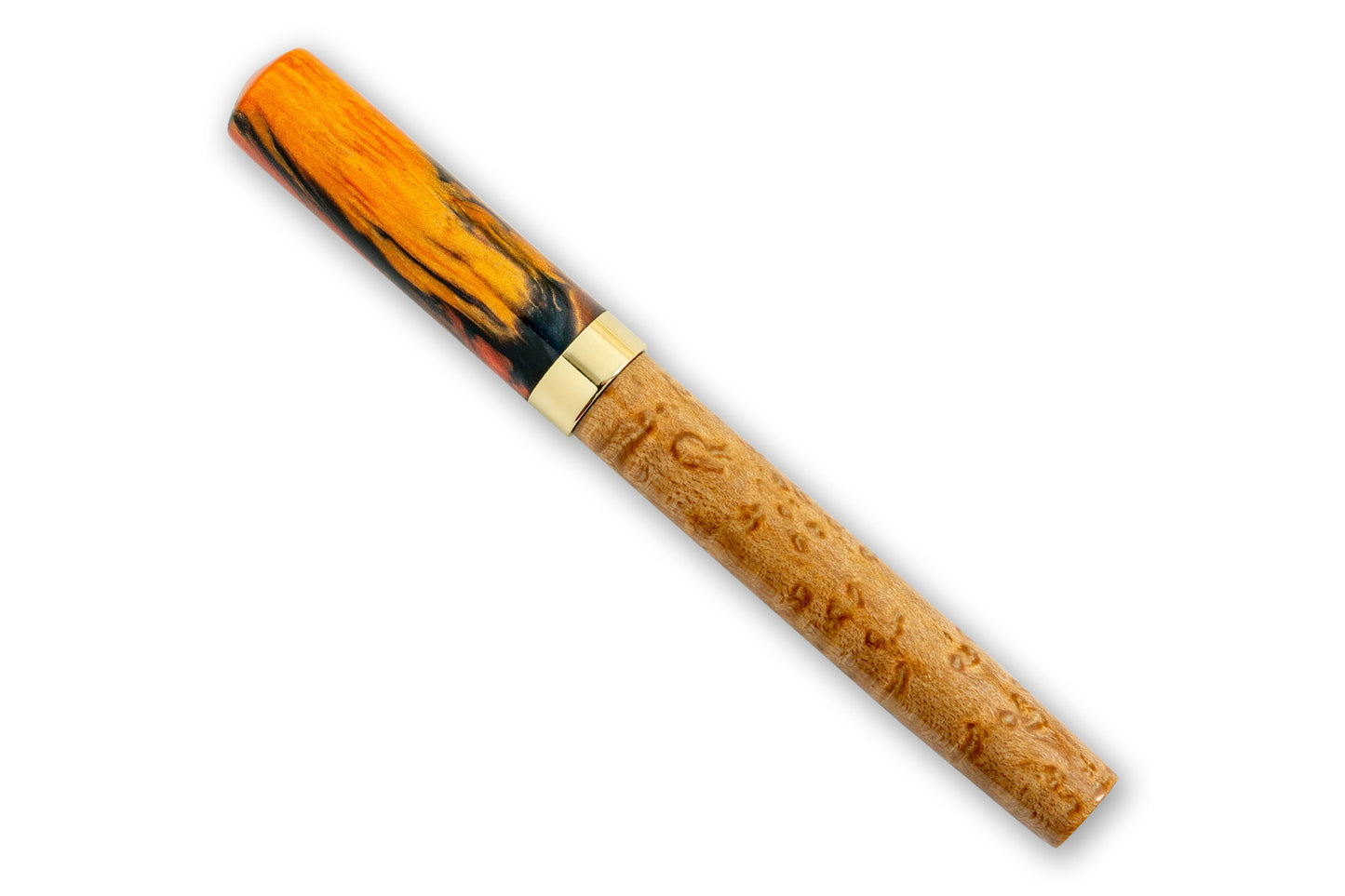 GW Sunburst Fountain Pen - Birds Eye Maple
