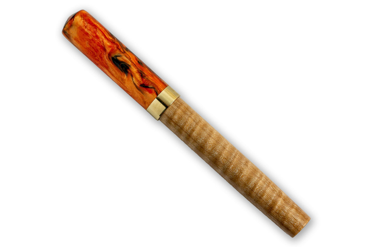 GW Sunburst Fountain Pen - Curly Maple