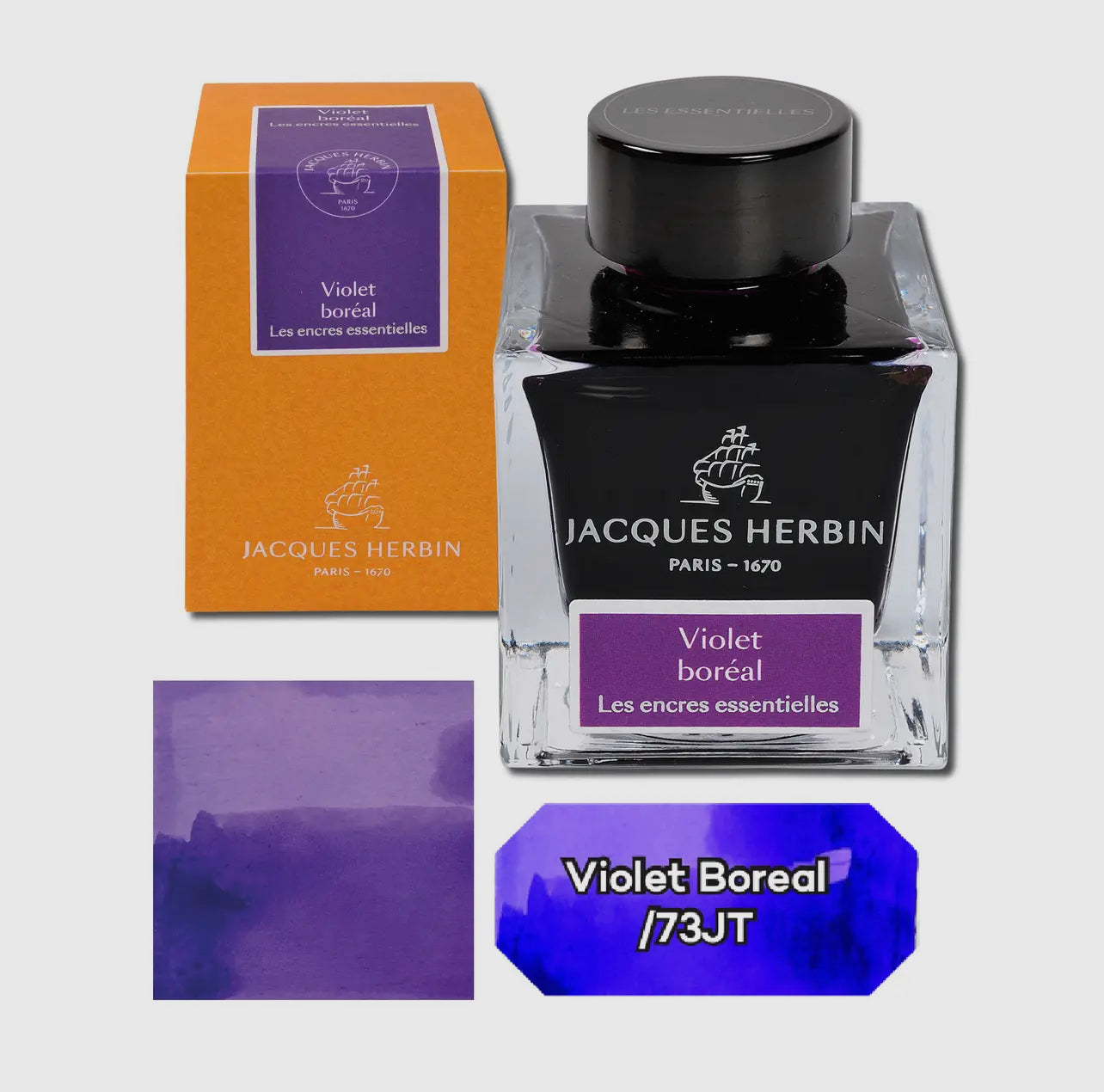 Jacques Herbin Essential Ink - Violet Boreal