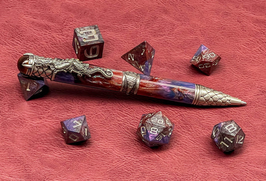 GW Dungeon Dice & Pen Set with Field Notes Character Journal - 1b