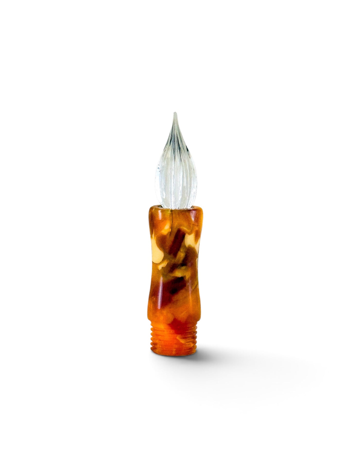 GW Modular Glass Nib Component in Toffee Acrylic