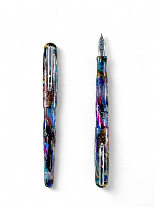 GW CC1 Fountain Pen in Brooks Primary Manipulation 5 Resin