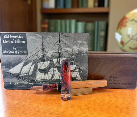 The Rise Reclaimed Movie Set Wood Fountain Pen