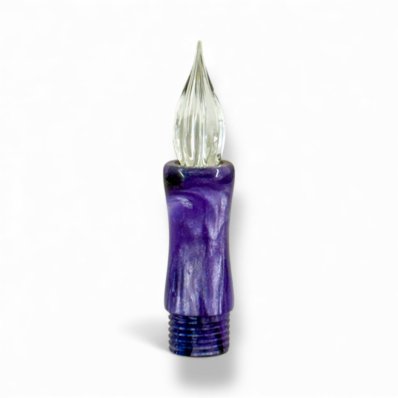 GW Modular Glass Nib Dip Pen Component in Moody Hues Resin 1b