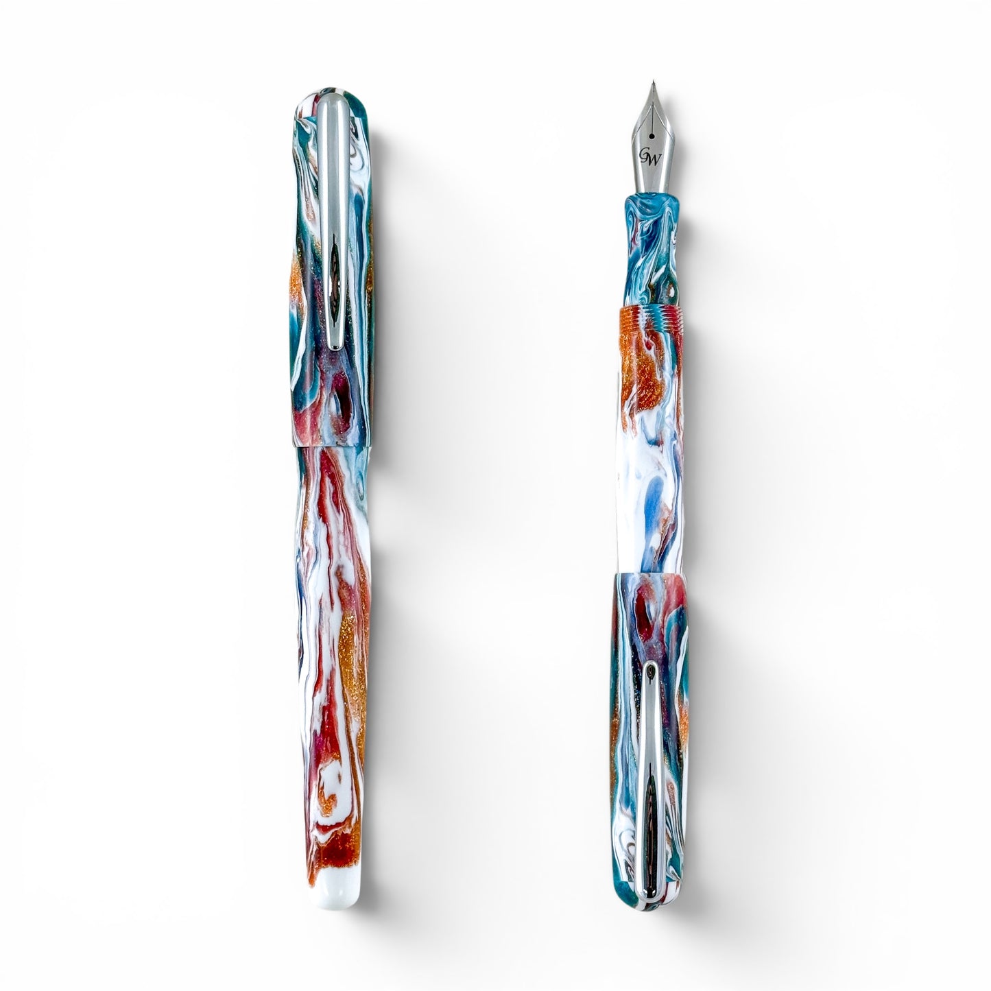 GW CC1 Fountain Pen in Edge of Autumn Resin