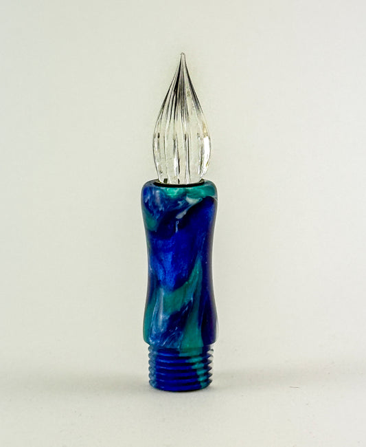 GW Modular Glass Nib Component in Island Vibes Resin 1a
