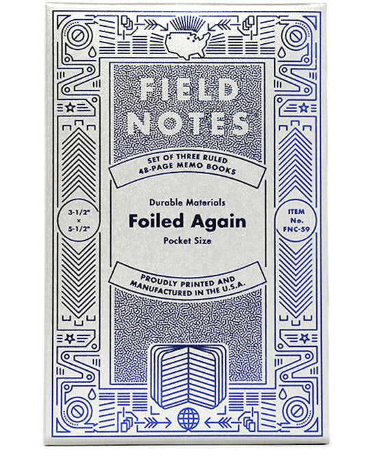 Field Notes Foiled Again Memo Books