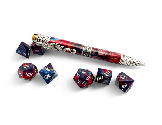 GW Dungeon Dice & Pen Set with Field Notes 5E Character Journal 4b