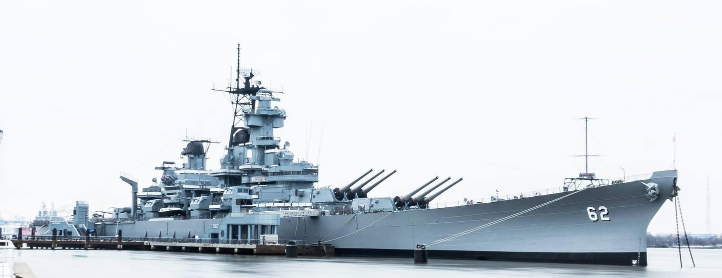 USS New Jersey Teak Deck Battleship Fountain Pen