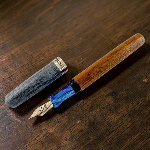 USS New Jersey Teak Deck Battleship Fountain Pen