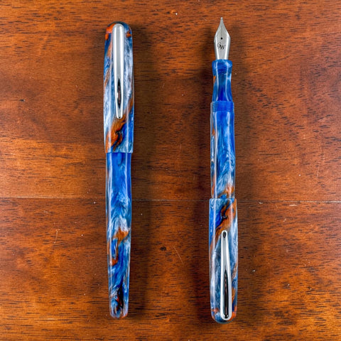 The Rise Reclaimed Movie Set Wood Fountain Pen