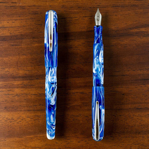 The Rise Reclaimed Movie Set Wood Fountain Pen