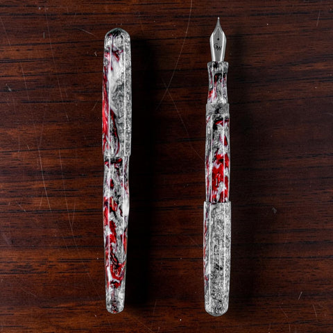 The Rise Reclaimed Movie Set Wood Fountain Pen