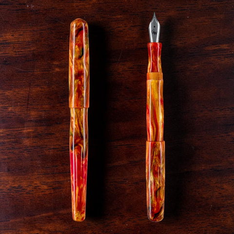 The Rise Reclaimed Movie Set Wood Fountain Pen