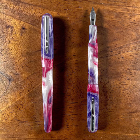 The Rise Reclaimed Movie Set Wood Fountain Pen