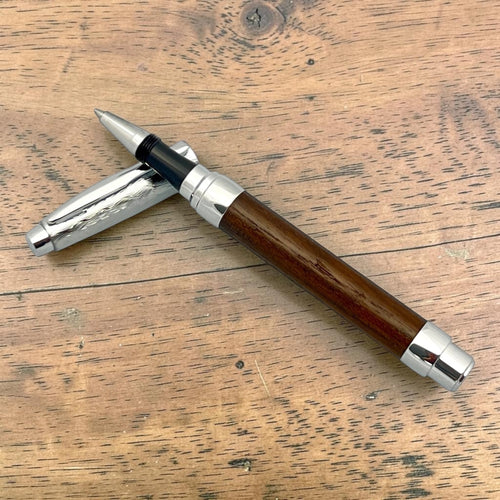 USS New Jersey Teak Deck Battleship Rollerball Pen