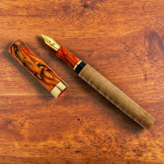 GW Sunburst Fountain Pen - Curly Maple
