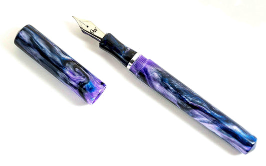 GW ST1 Purple Black Blue - Moody Hues Fountain Pen