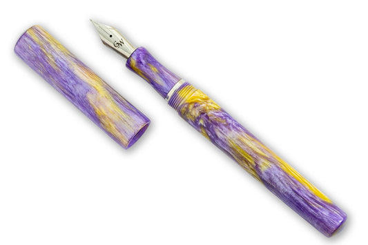 GW ST1 Purple Yellow Fountain Pen