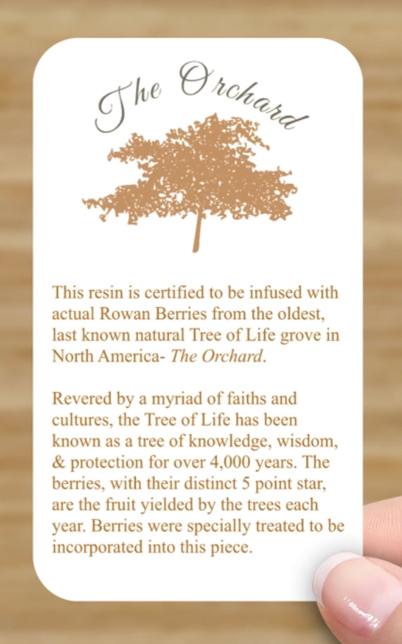 Rowan Berry Tree of Life Fountain Pen
